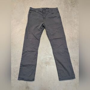 AG The Everett Pants Men's 38x32 (37x32) Gray Slim Straight